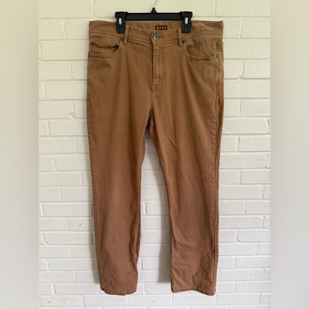 Red Ale by Alesbury Jeans - Tan